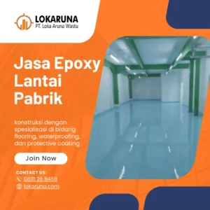 Jasa Epoxy Lantai Pabrik
