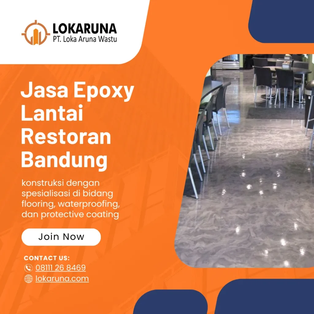 Jasa Epoxy Lantai Restoran Bandung