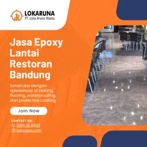 Jasa Epoxy Lantai Restoran Bandung