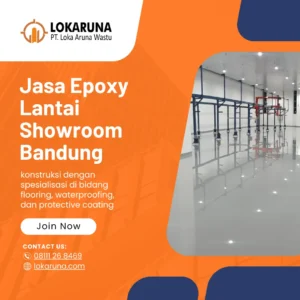 Jasa Epoxy Lantai Showroom Bandung