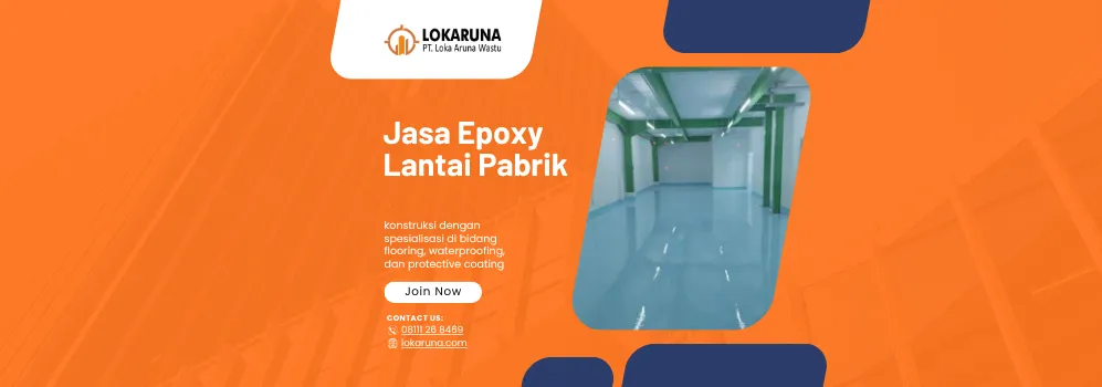 Jasa Epoxy Lantai Pabrik