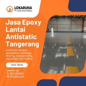 Jasa Epoxy Lantai Antistatic Tangerang