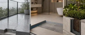 Ilustrasi pemilihan sistem waterproofing untuk balkon toilet dan planter box
