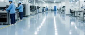 Visual proyek untuk epoxy Antistatic Lantai Industri: Kapan Dibutuhkan dan Apa yang Perlu Dicek