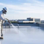 Aplikasi polyurea coating pada area industri di Bekasi
