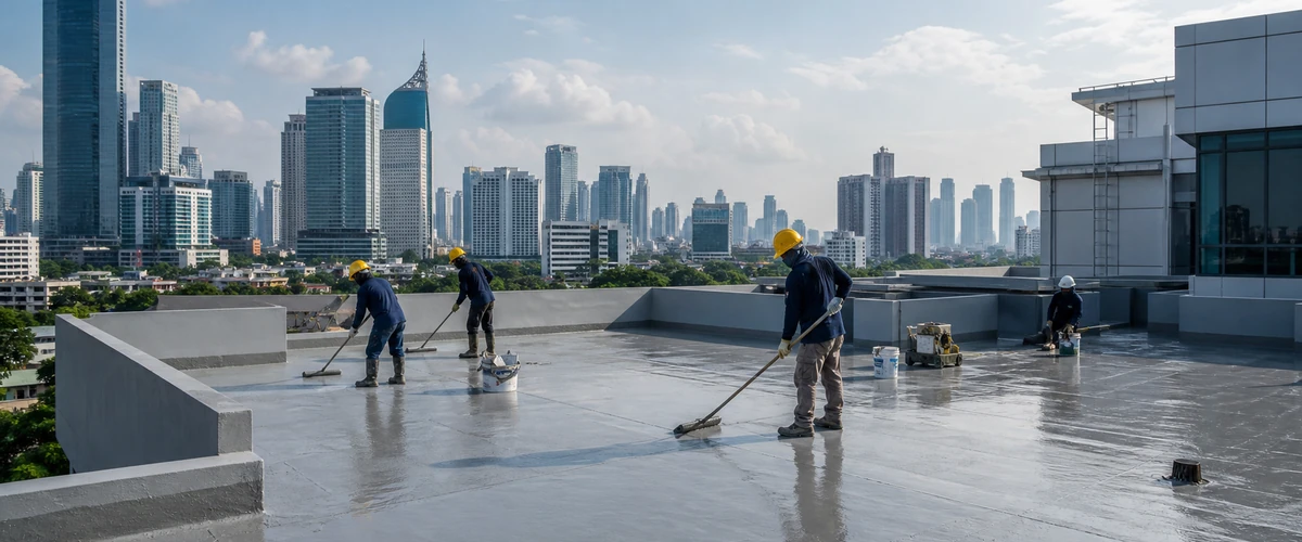 Jasa Waterproofing Dak Beton Jakarta untuk Gedung Komersial