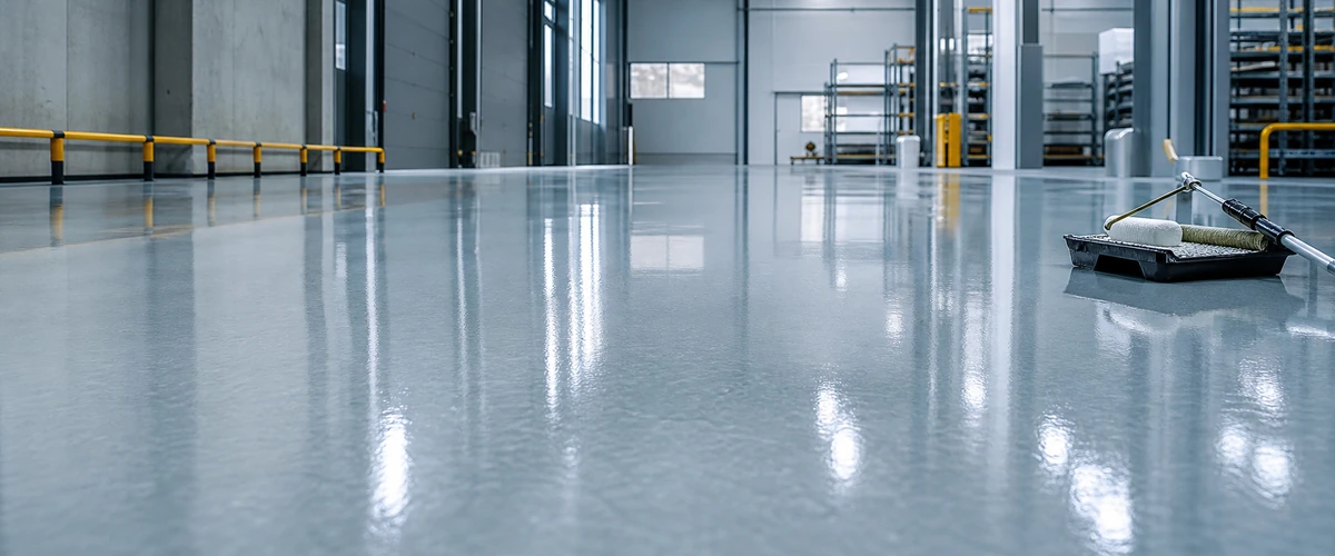 Visual proyek untuk sikafloor-264 HC untuk Top Coat Epoxy: Area seperti Apa yang Cocok