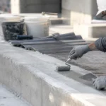 Persiapan permukaan beton untuk aplikasi carbon fiber laminate pada proyek strengthening