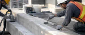 Persiapan permukaan beton untuk aplikasi carbon fiber laminate pada proyek strengthening