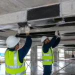 Aplikasi carbon fiber laminate pada pelat lantai beton existing untuk peningkatan kapasitas ruang