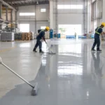 Survey zona prioritas epoxy lantai di gudang dan pabrik aktif