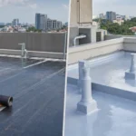 Perbandingan sistem membran bakar dan coating pada dak beton gedung komersial