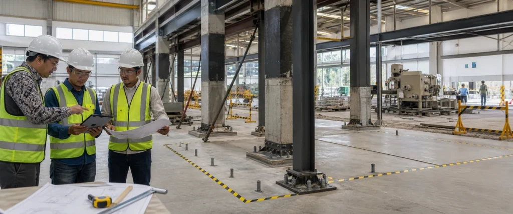 Perkuatan struktur gedung existing untuk rencana beban tambahan dengan data lapangan yang rapi