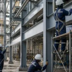 Aplikasi protective coating pada struktur baja industri untuk maintenance anti korosi
